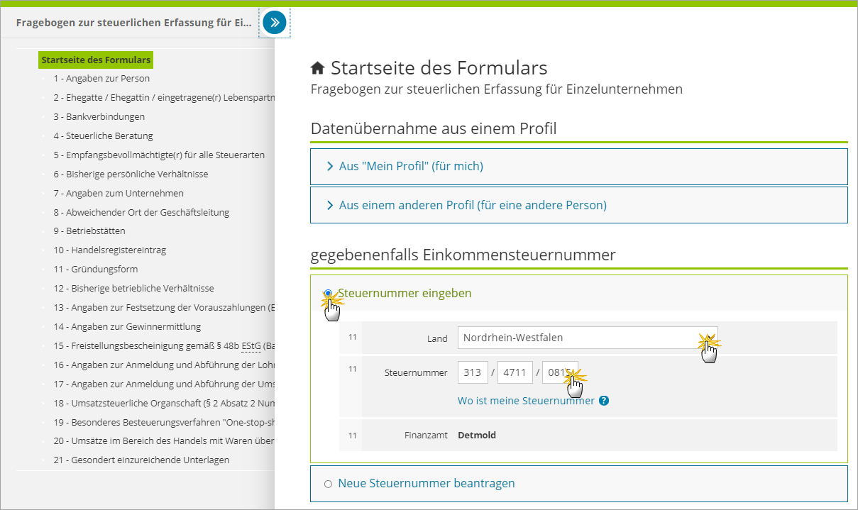 Fragebogen Zur Steuerlichen Erfassung: Das Kommt Auf Sie Zu!