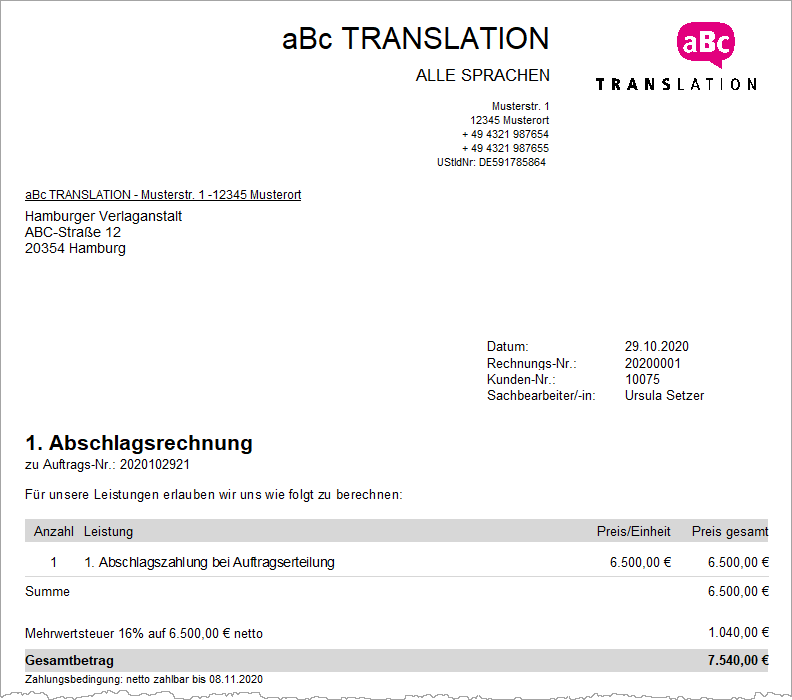 Abschlags- und Schlussrechnungen: So unterstützt Sie orgaMAX